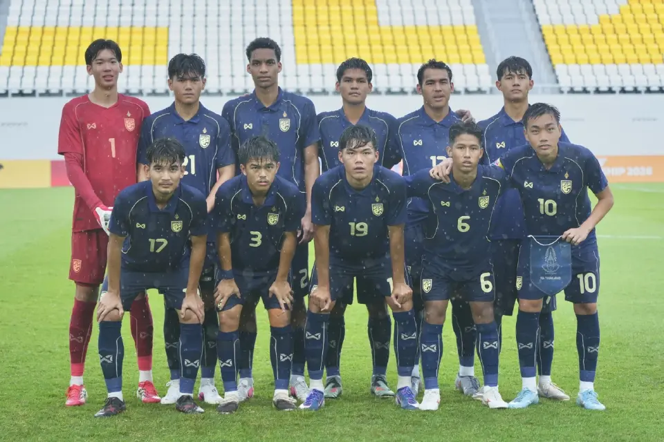 LIVE ถ่ายทอดสด ดูบอลสด ทีมชาติไทย U19 พบ สิงคโปร์ U19 ศึกชิงแชมป์อาเซียน 2026 แนะลิงค์ดูบอลออนไลน์ฟรี ช่อง BG SPORTS เวลา 16.00 น.