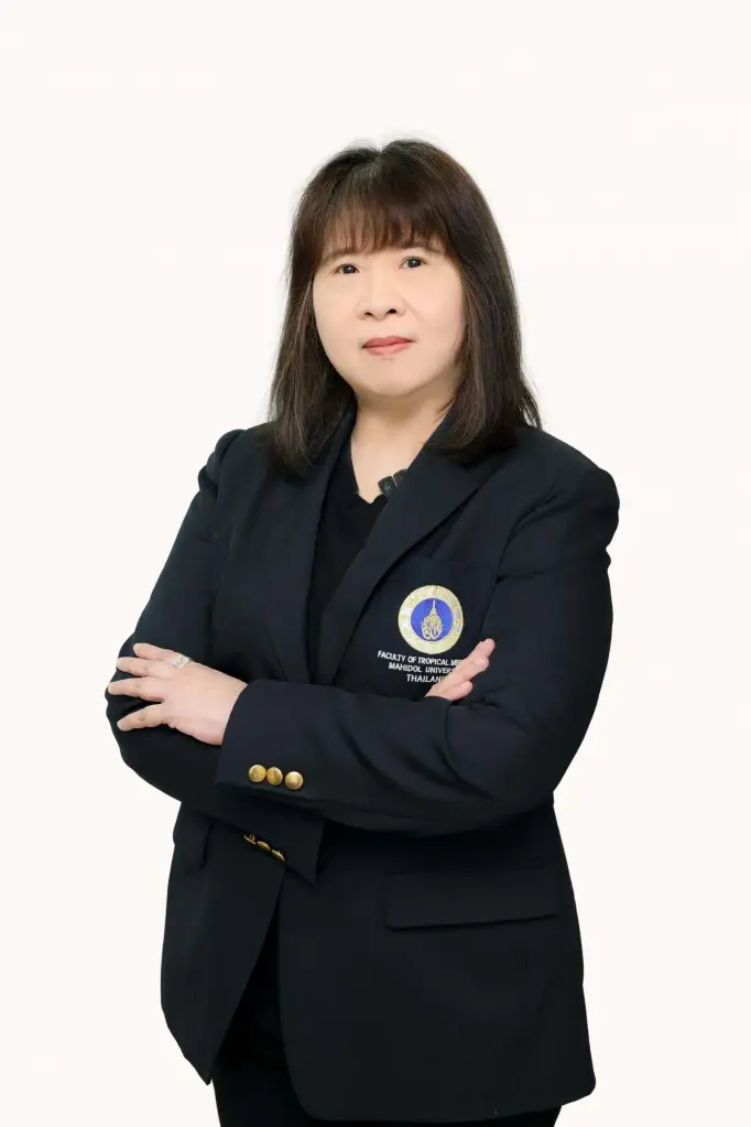 ศาสตราจารย์ แพทย์หญิงศรีวิชา ครุฑสูตร อาจารย์ประจำภาควิชาสุขวิทยาเขตร้อน คณะเวชศาสตร์เขตร้อน มหาวิทยาลัยมหิดล ร่วมบูรณาการงานวิจัยยา “ทาเฟโนควิน” (Tafenoquine) ยาต้านโรคมาลาเรียแบบรับประทานครั้งเดียว