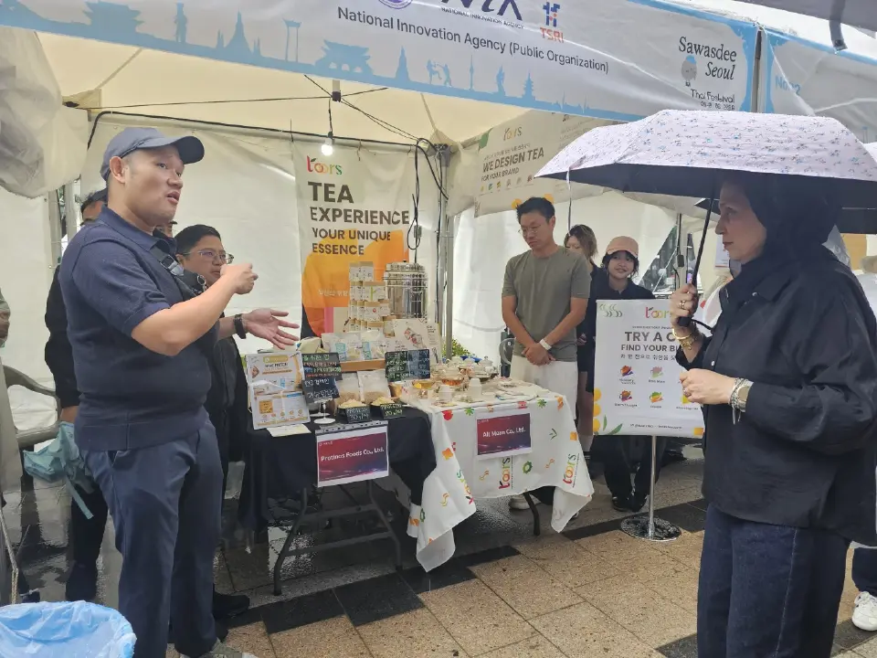 บูธสำนักงานนวัตกรรมแห่งชาติ (NIA) ณ  งาน Sawasdee Seoul Thai Festival 2026