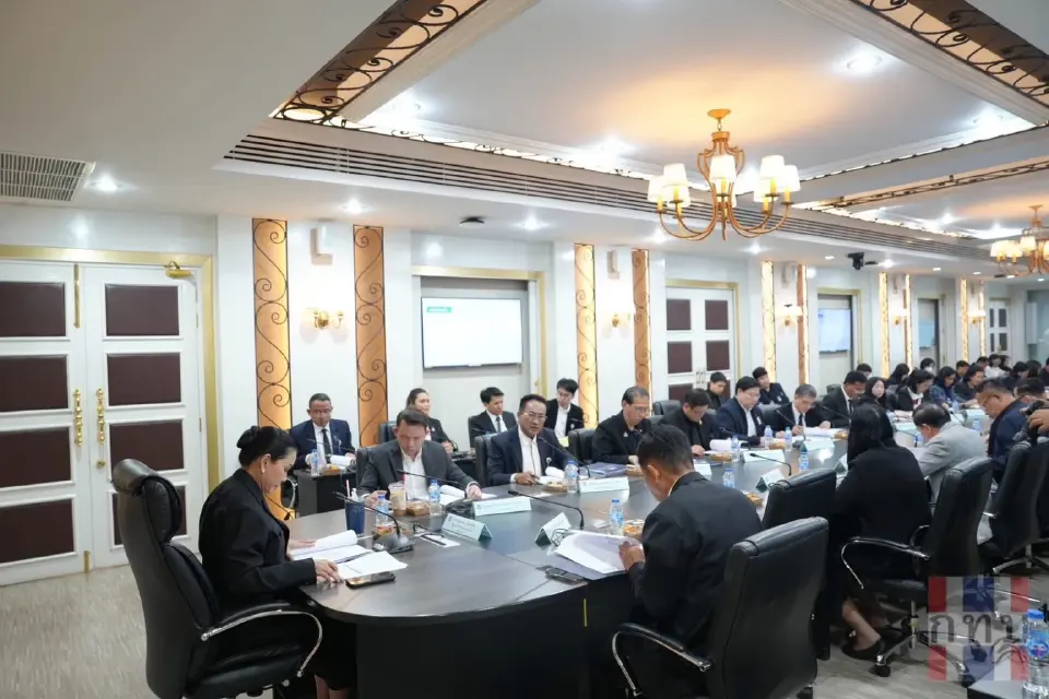 การประชุมคณะกรรมการกองทุนหมู่บ้านและชุมชนเมืองแห่งชาติ (กทบ.) ครั้งที่ 5/2569 พิจารณาอนุมัติงบเพิ่มทุนกองทุนหมู่บ้านวงเงินกว่า 38 ล้านบาท