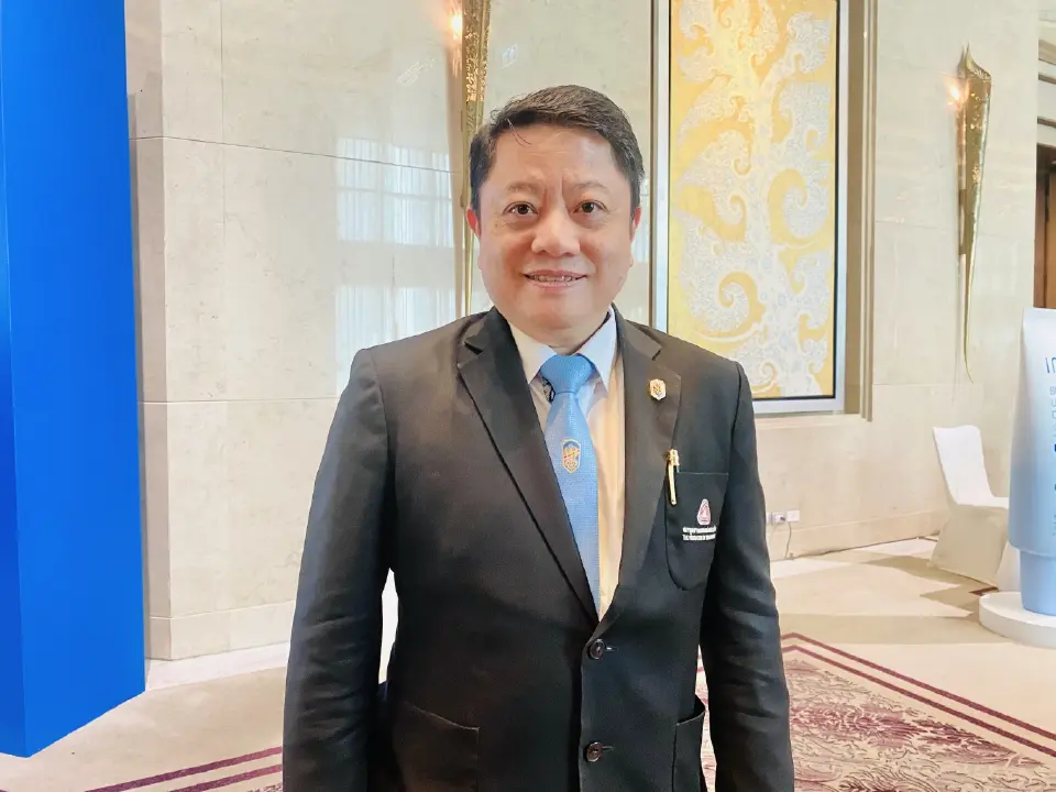 นายนาคาญ์ ทวิชาวัฒน์ ประธานคลัสเตอร์อุตสาหกรรมสุขภาพและความงาม สภาอุตสาหกรรมแห่งประเทศไทย (ส.อ.ท.)