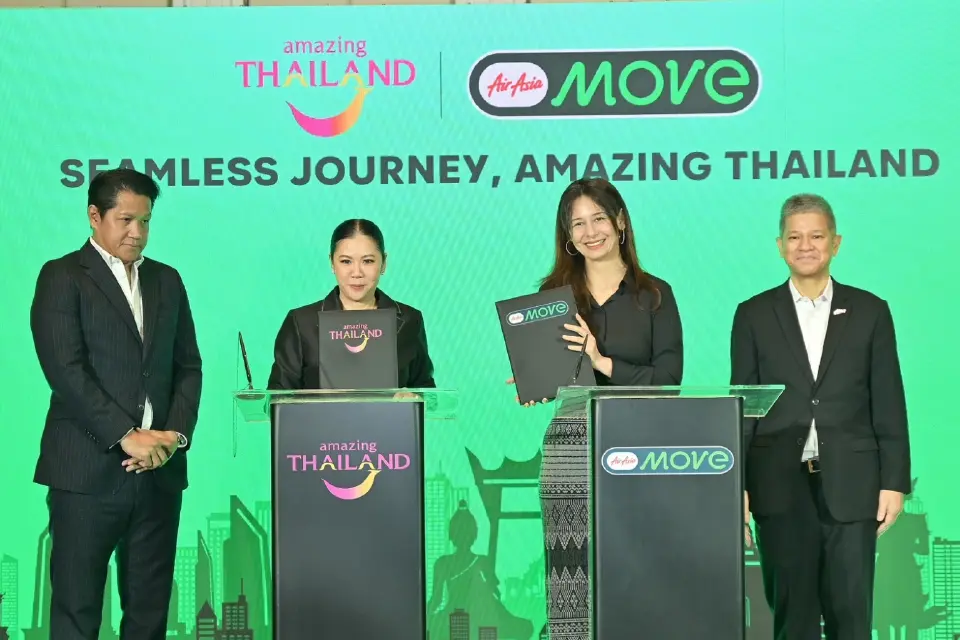 ททท. ผนึกความร่วมมือ AirAsia Move ปฏิรูปท่องเที่ยวไทย ด้วย Big Data - AI