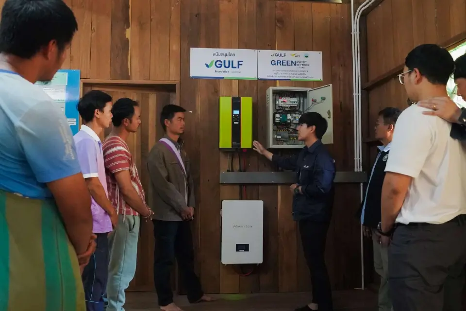 GULF ชูติดตั้งโซลาร์ยกระดับคุณภาพชีวิตผู้คนพื้นที่ห่างไกลกว่า 18 แห่งทั่วประเทศ