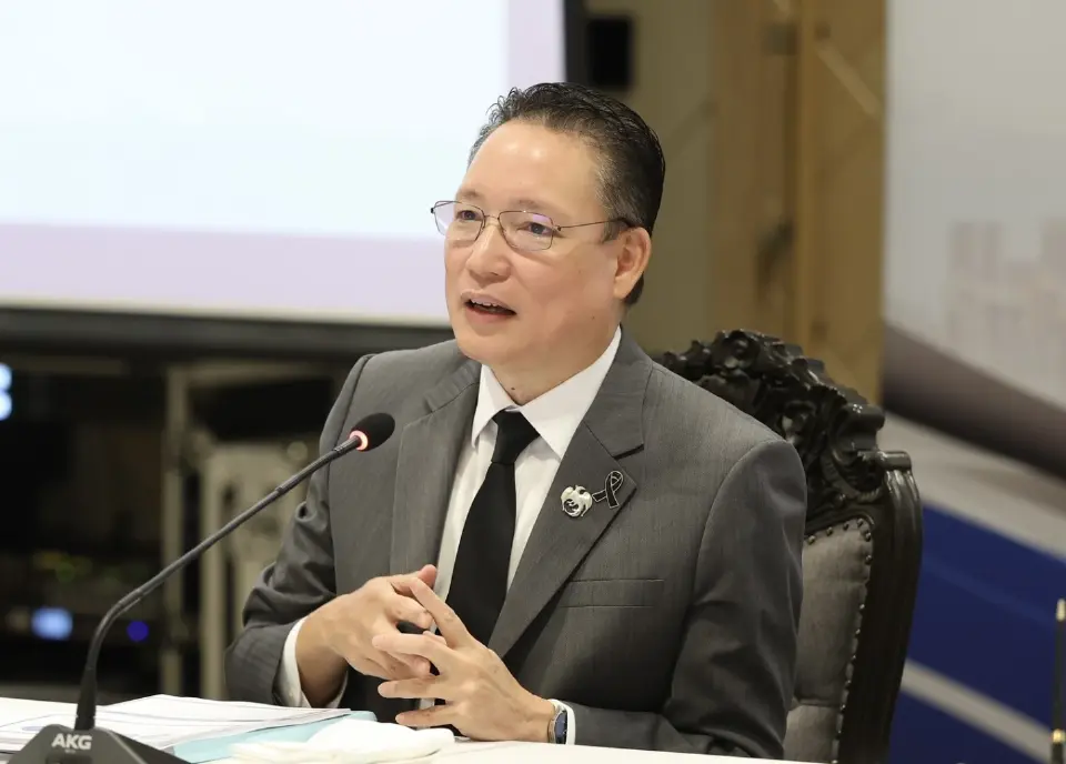 นายผยง ศรีวณิช ประธานสมาคมธนาคารไทย ในฐานะประธานการประชุมคณะกรรมการร่วมภาคเอกชน 3 สถาบัน (กกร.)
