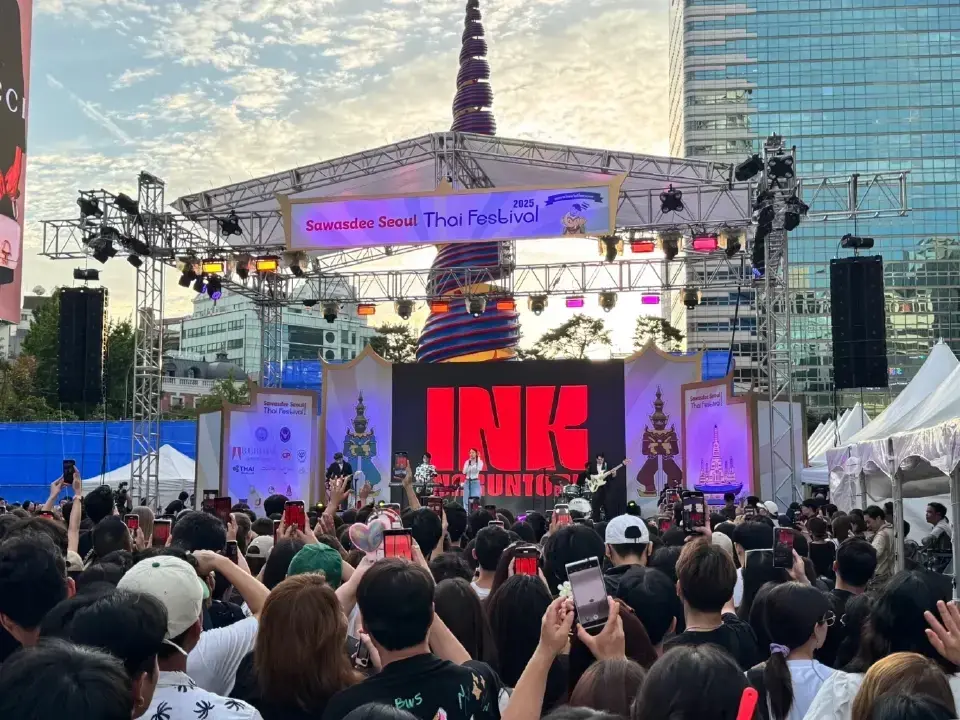 บรรยากาศงาน Sawasdee Seoul Thai Festival 2025: Discover Thailand