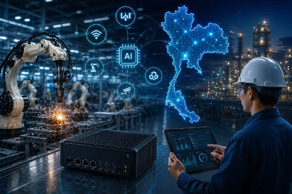 Advantech ปักหมุดไทย ดัน AIoT–Edge AI รับยุคโรงงานอัจฉริยะ