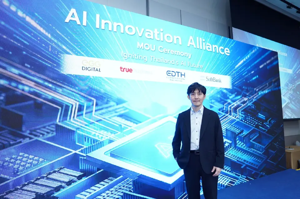 นายคิมิมาซา คูโด Vice President, Head of Global Business Division, Enterprise Business Unit ของ SoftBank Corp.