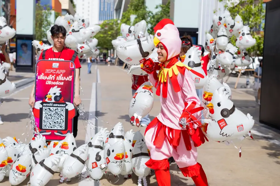 KFC ประเทศไทย ชวนเลี้ยงไก่ดิจิทัลง่ายๆ บน KFC App