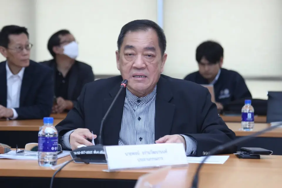 พจน์ อร่ามวัฒนานนท์ ประธานกรรมการหอการค้าไทยและสภาหอการค้าแห่งประเทศไทย