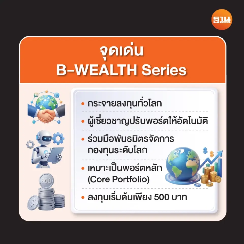 จุดเด่นของ B-WEALTH  Series   