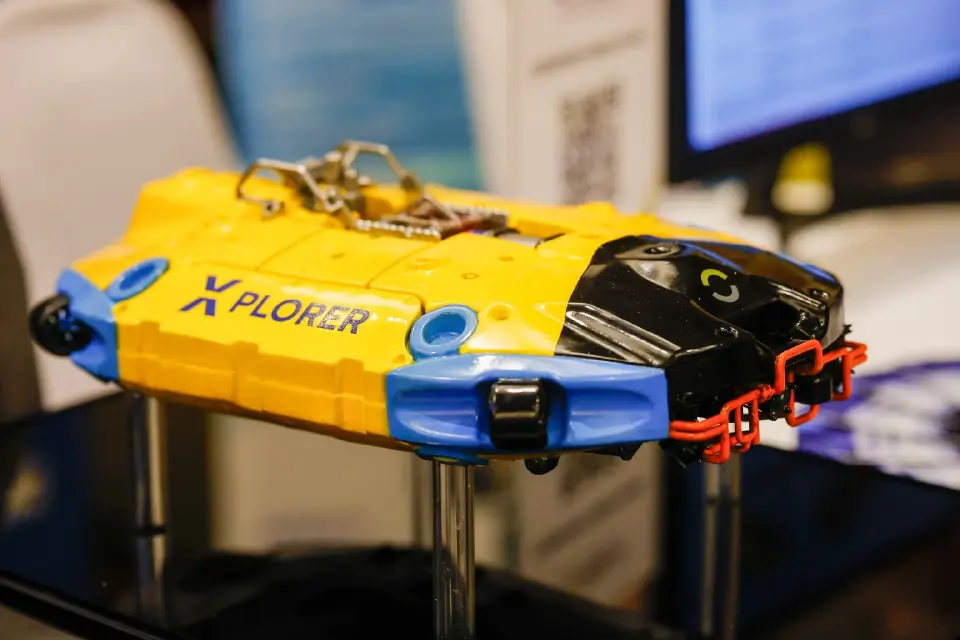ROVULA โชว์ศักยภาพหุ่นยนต์และยานใต้น้ำอัตโนมัติ 'XPLORER - XGATEWAY' ฝีมือคนไทย ในงาน มหกรรมวิชาการ วิทยาลัยการทัพเรือ 