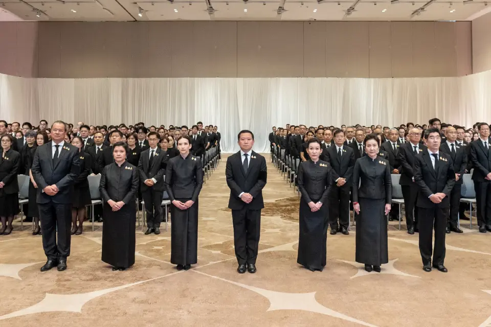 ไทยเบฟและกลุ่มทีซีซี จัดพิธีแสดงความอาลัย สมเด็จพระเจ้าลูกเธอ เจ้าฟ้าพัชรกิติยาภา นเรนทิราเทพยวดี กรมหลวงราชสาริณีสิริพัชร มหาวัชรราชธิดา