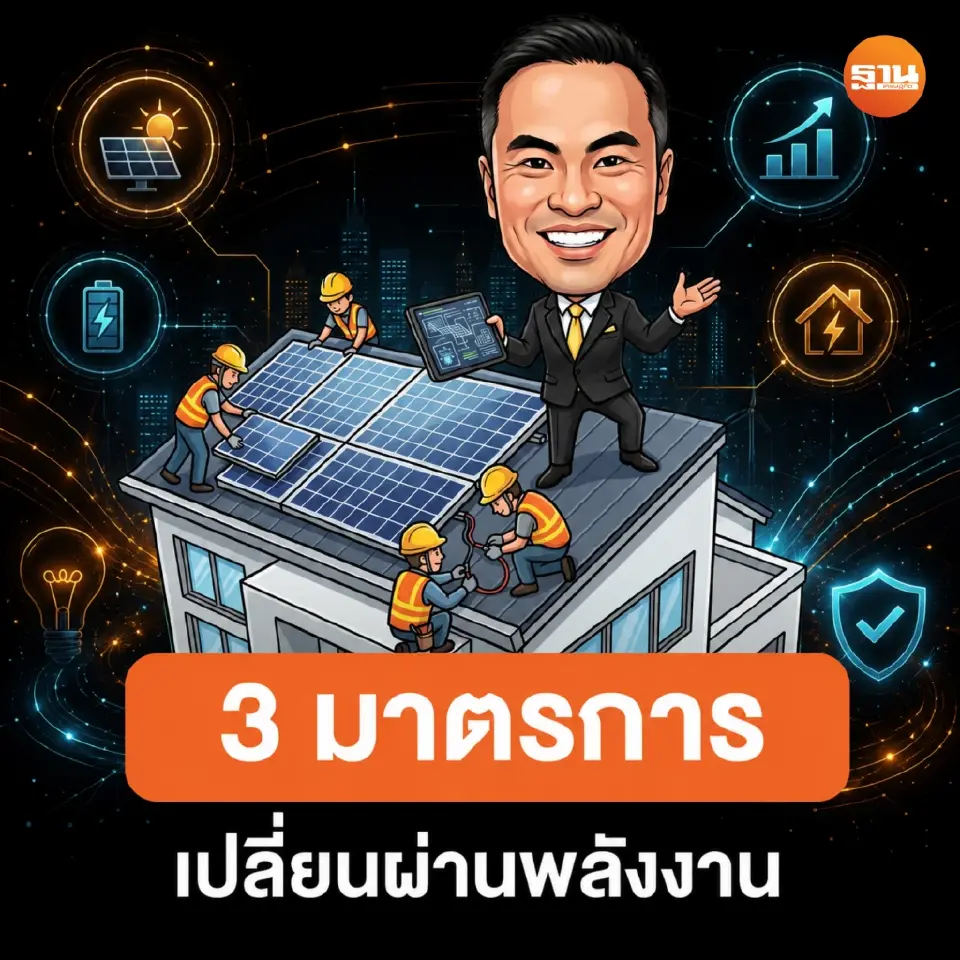 3มาตรการเปลี่ยนผ่านพลังงาน