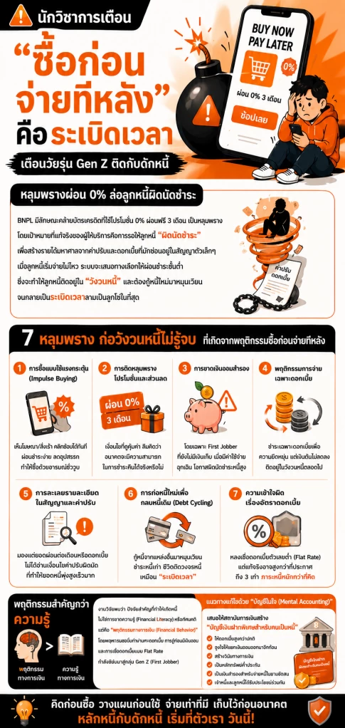 ซื้อก่อนจ่ายทีหลัง กับดักก่อหนี้ไม่รู้จบ