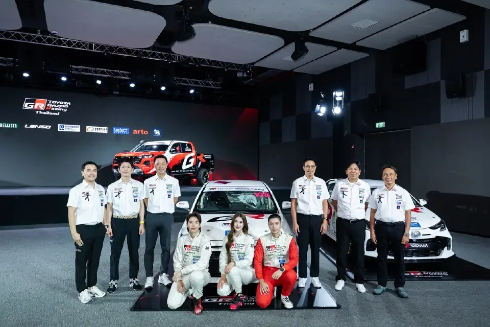 เปิดโปรแกรมการแข่งขัน Toyota Gazoo Racing Thailand 2026