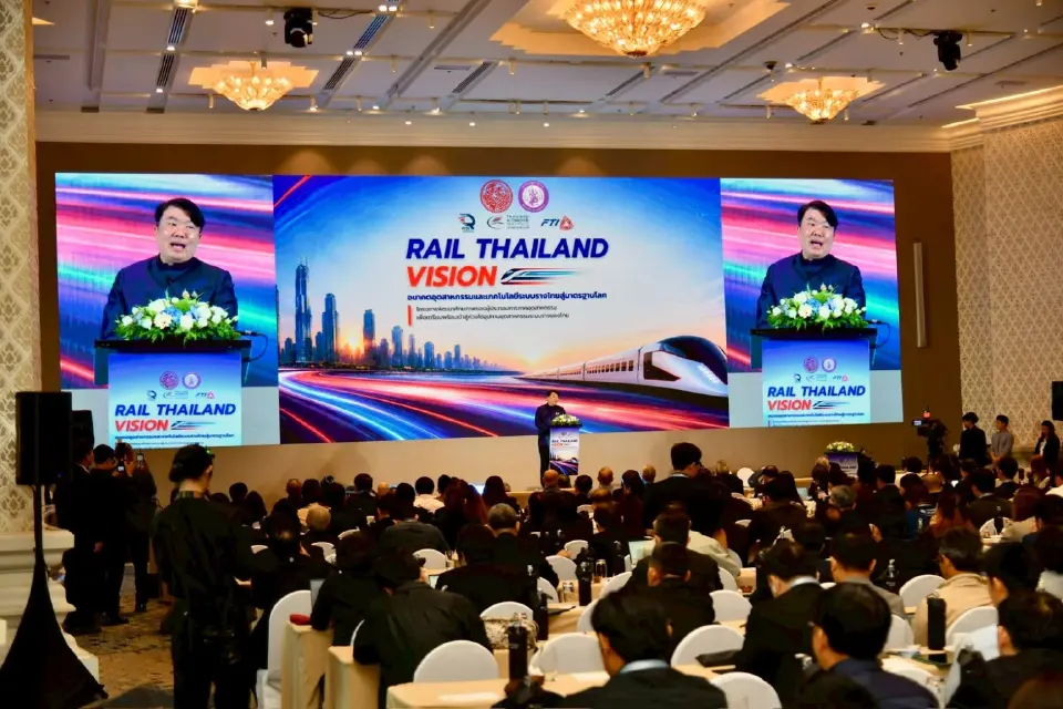 นายสิริพงศ์ อังคสกุลเกียรติ รัฐมนตรีช่วยว่าการกระทรวงคมนาคม เปิดเผยในงานจัดฝึกอบรมเชิงปฏิบัติการ RAIL THAILAND VISION: อนาคตอุตสาหกรรมและเทคโนโลยีระบบรางไทยสู่มาตรฐานโลก 