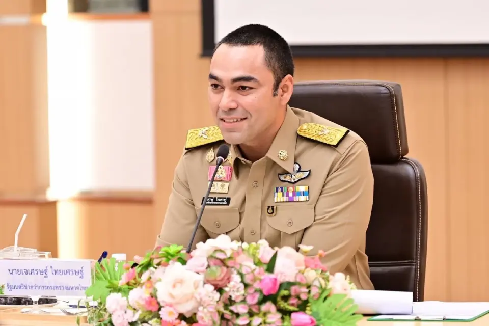 นายเจเศรษฐ์ ไทยเศรษฐ์ รัฐมนตรีช่วยว่าการกระทรวงมหาดไทย