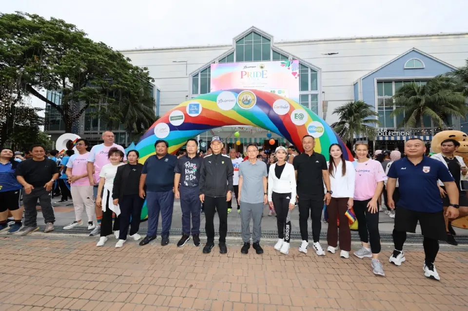 “สุวัจน์ ลิปตพัลลภ”เปิดงาน Pride 2026 The Gentle Rainbow หัวหิน ปล่อยขบวนเดิน-วิ่ง 3 กิโลเมตร