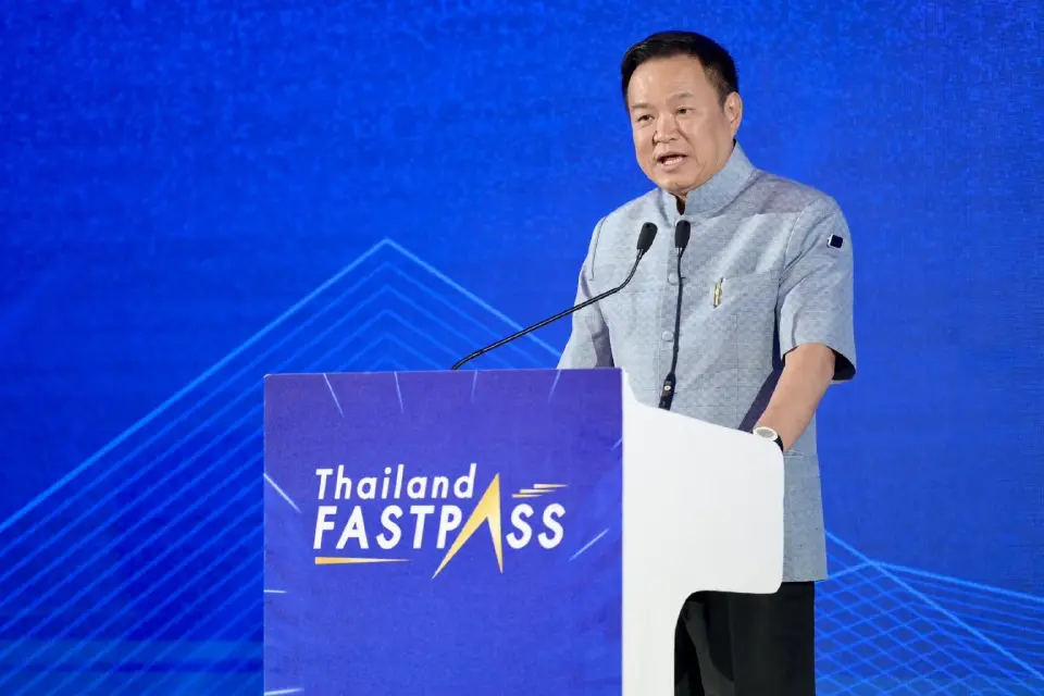 นายอนุทิน ชาญวีรกูล นายกรัฐมนตรีและรัฐมนตรีว่าการกระทรวงมหาดไทย เปิดเผยระหว่างการเป็นประธานในพิธีเปิด Thailand FastPass