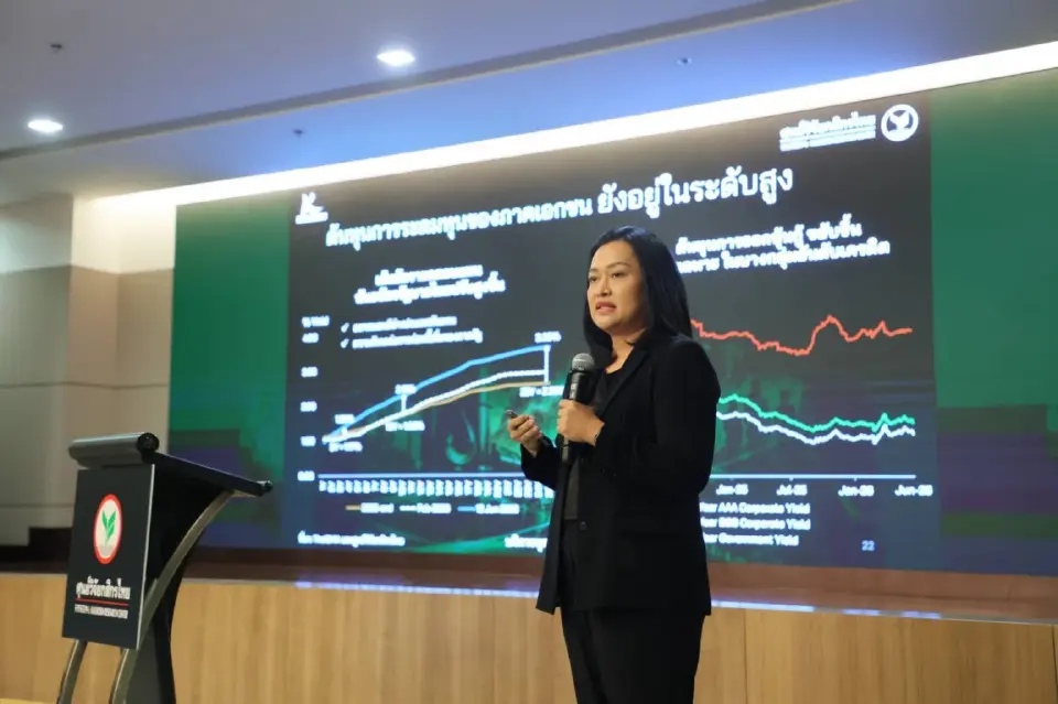 นางสาวธัญญลักษณ์ วัชระชัยสุรพล รองกรรมการผู้จัดการ บริษัท ศูนย์วิจัยกสิกรไทย จำกัด