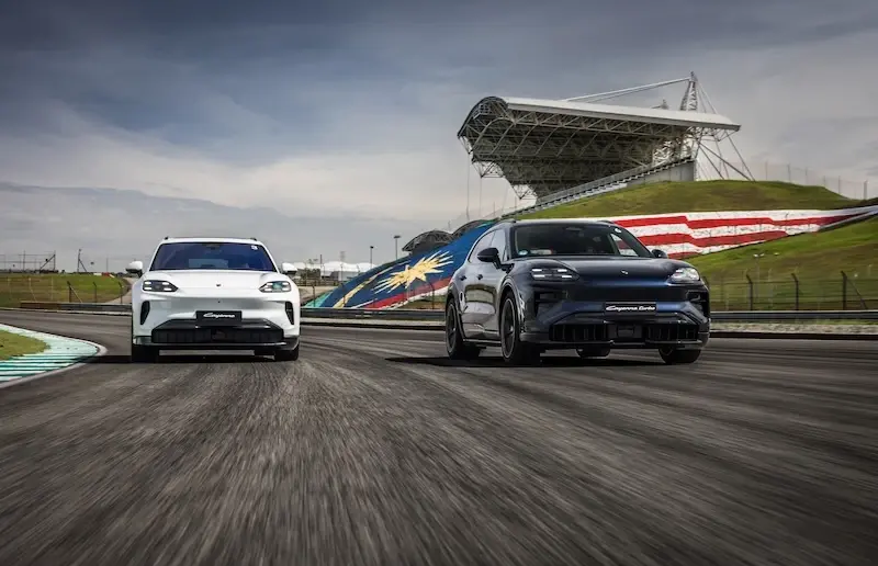 ลองขับ Porsche Cayenne Electric ที่สนามเซปังฯ ประเทศมาเลเซีย