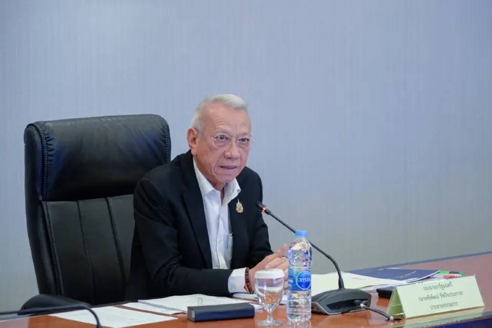 นายพิพัฒน์ รัชกิจประการ รองนายกรัฐมนตรี และรัฐมนตรีว่าการกระทรวงคมนาคม เป็นประธานการประชุมคณะกรรมการนโยบายเขตพัฒนาพิเศษภาคตะวันออก (กพอ.) ครั้งที่ 2/2569