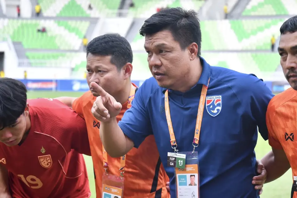 จักรพันธ์ ปั่นปี หัวหน้าผู้ฝึกสอน ฟุตบอลทีมชาติไทยรุ่นอายุไม่เกิน 19 ปี