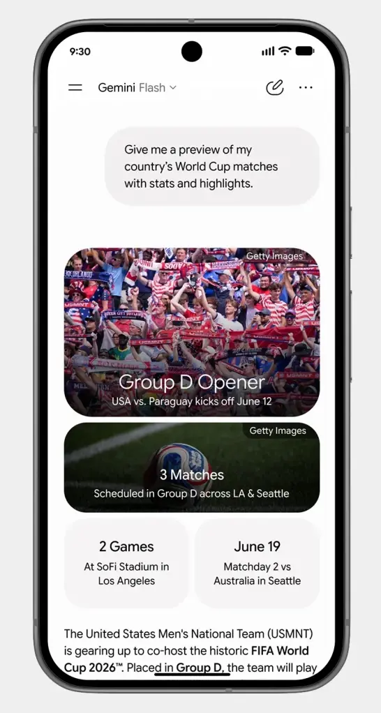 3 วิธีช่วยเกาะติดฟุตบอลโลก 2026 ผ่าน Google Search-AI Mode -Gemini