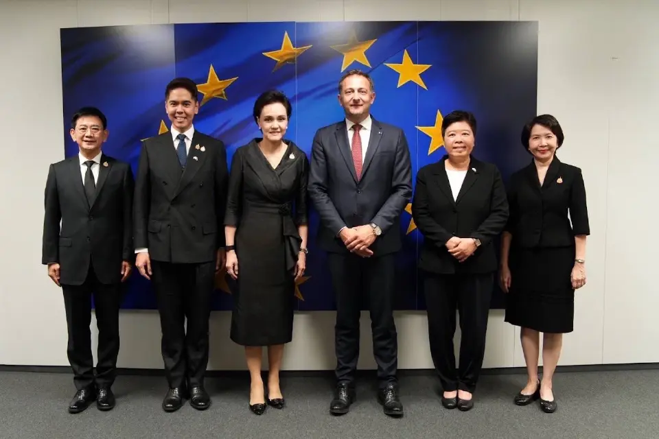 บรรยาการการหารือ FTA ไทย-EU รอบที่ 9