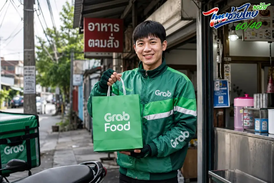 แกร็บฟู้ด ปลื้มแห่ใช้สิทธิ์ไทยช่วยไทยพลัส ออเดอร์ฟู้ดเดลิเวอรีทะลุ 500 ล้านบาท