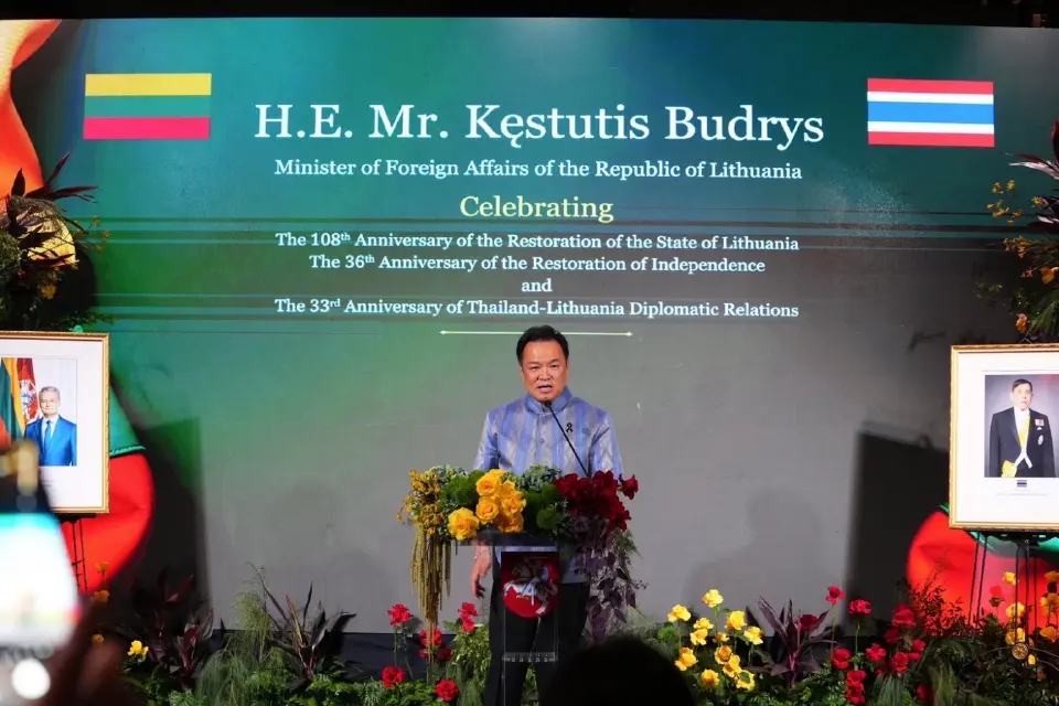 ไทย-ลิทัวเนียฉลองสัมพันธ์ 33 ปี พร้อมเดินหน้าความร่วมมือใหม่