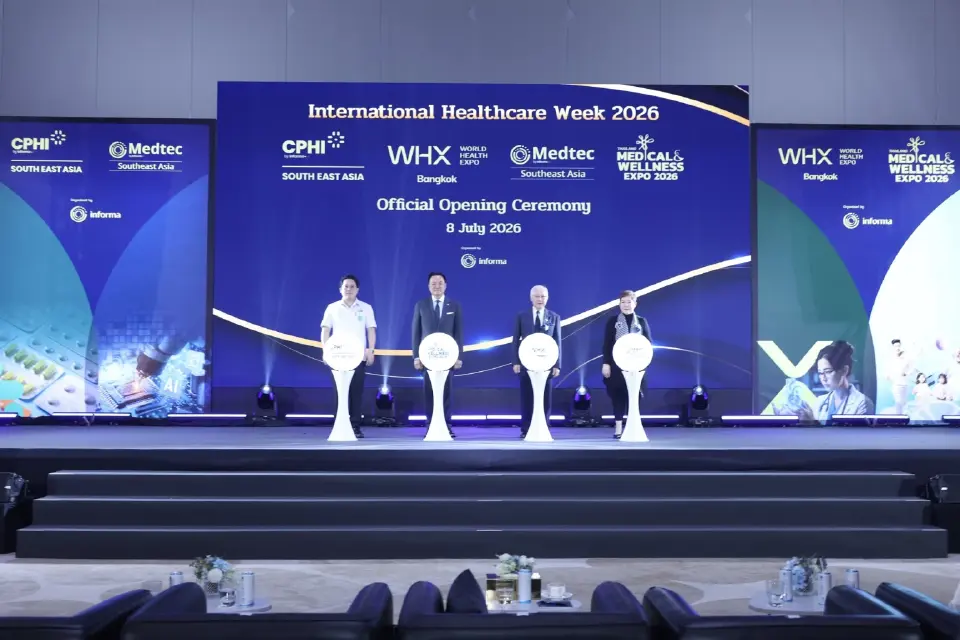 นายอนุทิน ชาญวีรกูล นายกรัฐมนตรี เป็นประธานเปิดงาน International Healthcare Week 2026 งานมหกรรมด้านอุตสาหกรรมการแพทย์และสุขภาพที่ใหญ่ที่สุดงานหนึ่งของภูมิภาค 