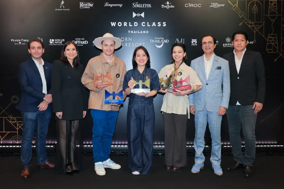 ดิอาจิโอ ประกาศรายชื่อผู้ชนะการแข่งขัน Diageo World Class Thailand 2026 