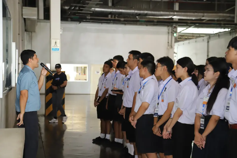บรรยากาศนักเรียนเข้าร่วมโครงการ BEM OPEN House 