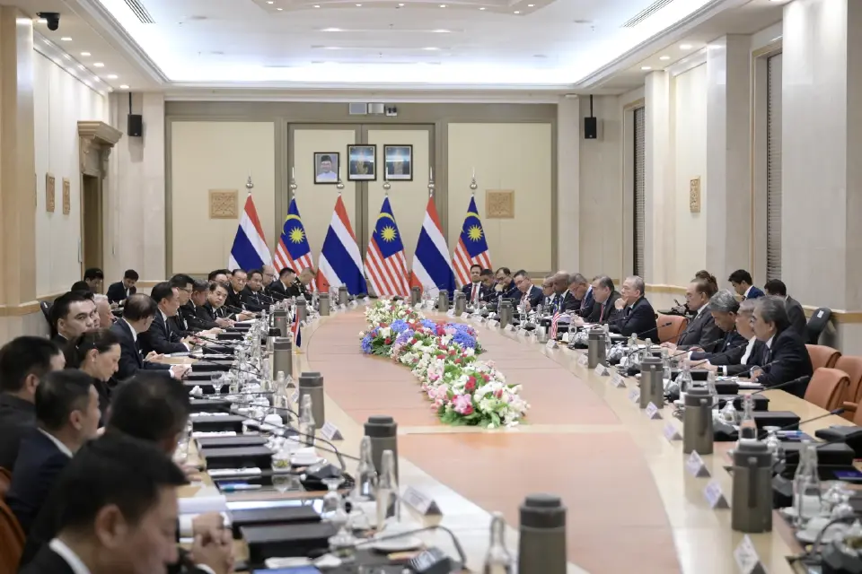 นายอนุทิน ชาญวีรกูล นายกรัฐมนตรีและรัฐมนตรีว่าการกระทรวงมหาดไทย ได้หารือเต็มคณะ กับดาโตะ เซอรี อันวาร์ อิบราฮิม นายกรัฐมนตรีมาเลเซีย 