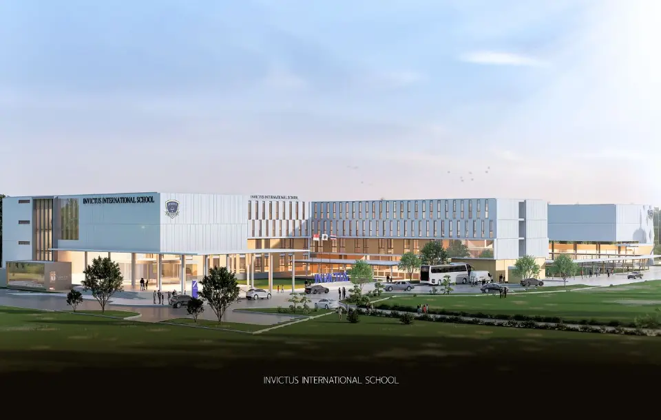 Invictus International School Riverdale Campus ตั้งอยู่บนพื้นที่กว่า 15 ไร่ ในโครงการ Riverdale District ปทุมธานี เปิดรับนักเรียนรุ่นแรก ส.ค. 2570  