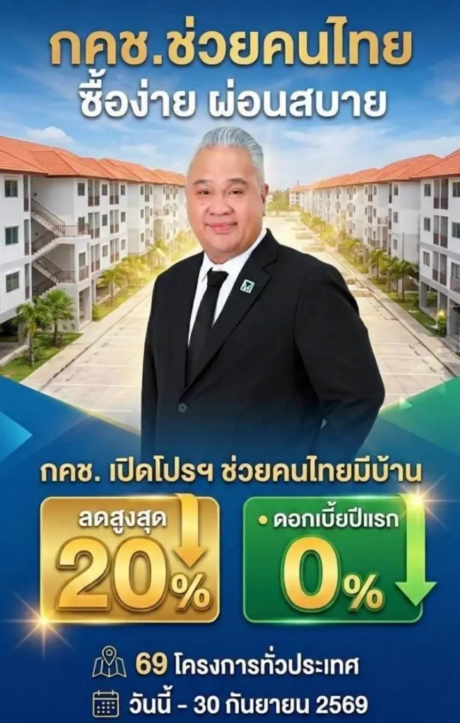 นายทวีพงษ์ วิชัยดิษฐ ผู้ว่าการการเคหะแห่งชาติ