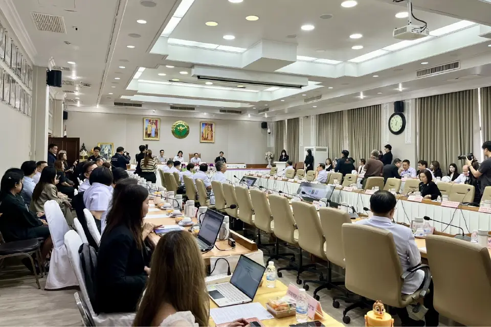 การลงนามบันทึกข้อตกลงจัดตั้งบริษัท จีพีโอ เมดีซ เอ็มพาวเวอร์ จำกัด 