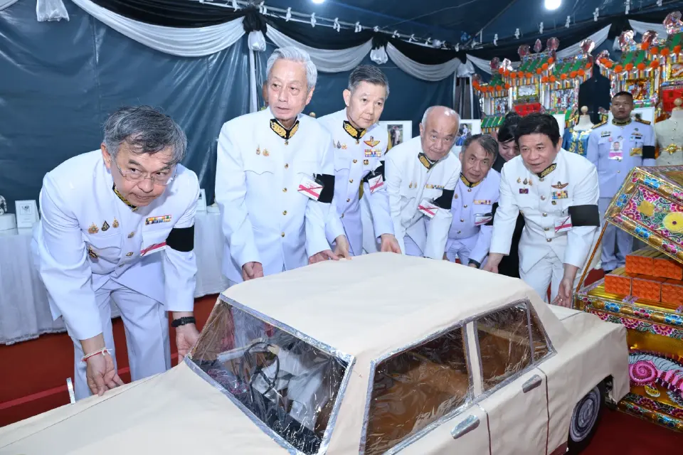 มูลนิธิป่อเต็กตึ๊งจัดพิธีกงเต๊กน้อมอุทิศถวายพระบรมศพสมเด็จพระนางเจ้าสิริกิติ์ฯ