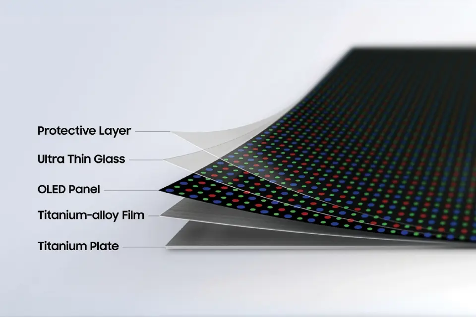 เทคโนโลยี Flex Titanium ใหม่ สำหรับสมาร์ทโฟนจอพับได้ในตระกูล Galaxy เจเนอเรชันใหม่