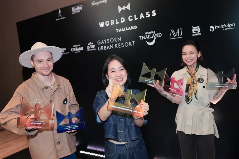 ดิอาจิโอประกาศผลการแข่งขัน Diageo World Class Thailand 2026 
