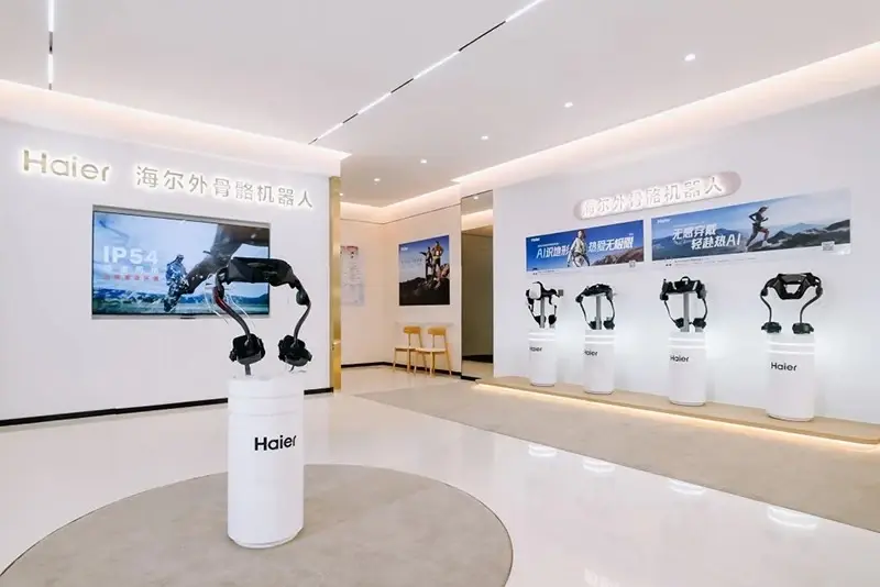รู้จัก Haier AI Exoskeleton W3 หุ่นยนต์สวมใส่ช่วยเดิน AI ผ่อนแรงขา