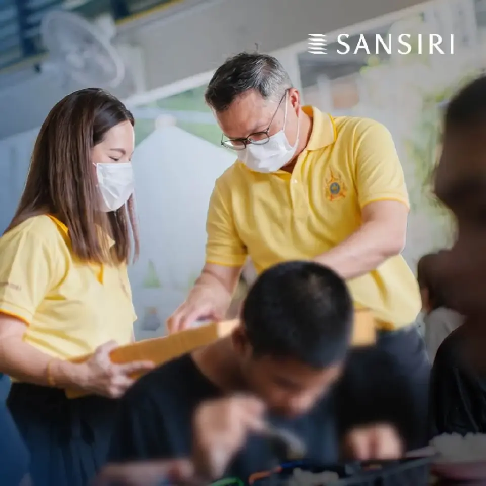 แสนสิริรวมพลังจิตอาสา ส่งต่อโอกาสกลุ่มเปราะบาง โอกาสวันเฉลิมพระชนมพรรษา