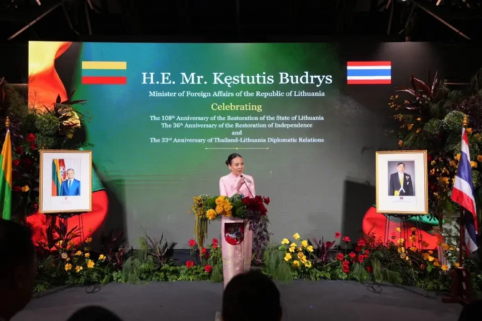 ไทย-ลิทัวเนียฉลองสัมพันธ์ 33 ปี พร้อมเดินหน้าความร่วมมือใหม่