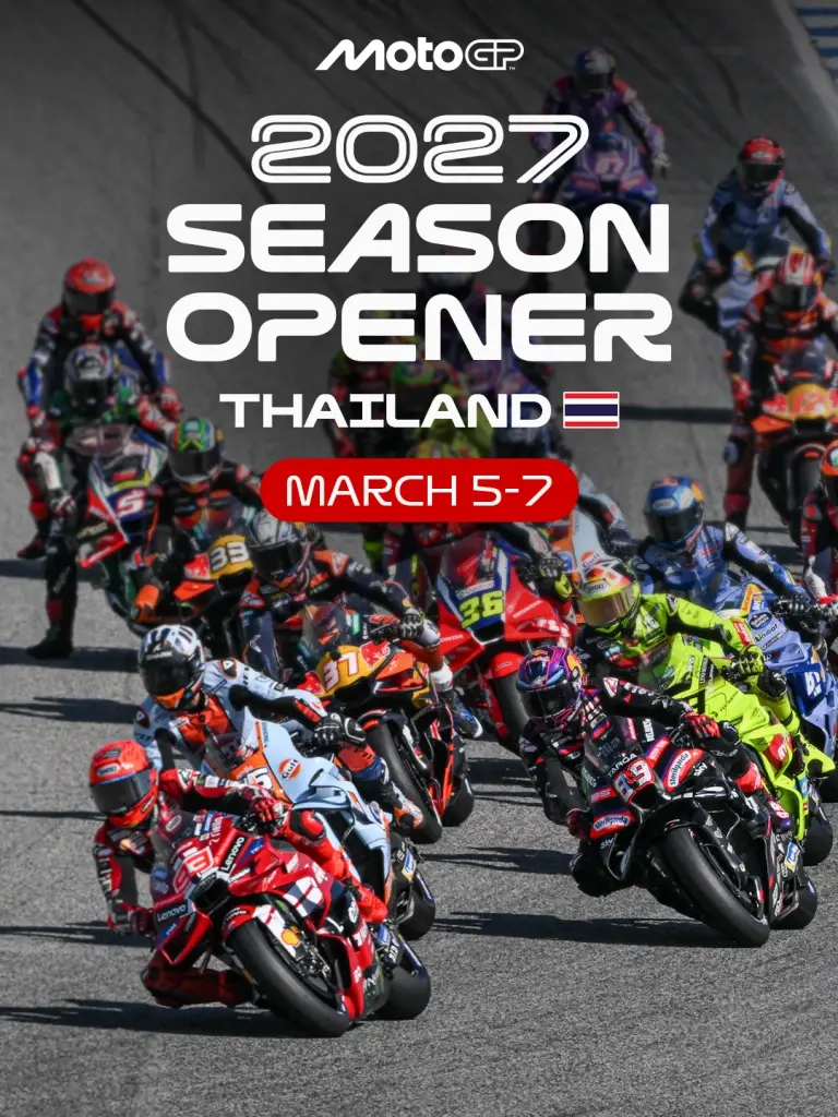 “MotoGP” เลือก ไทย เจ้าภาพสนามเปิดฤดูกาลศึก"ไทยแลนด์ กรังด์ปรีซ์ 2027" 