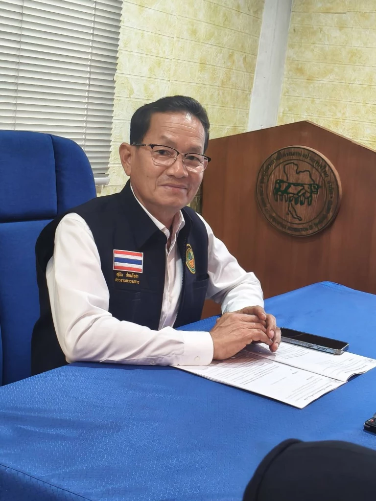 นายสุบิน ป้อมโอชา ประธานชุมนุมสหกรณ์โคนมแห่งประเทศไทย จำกัด