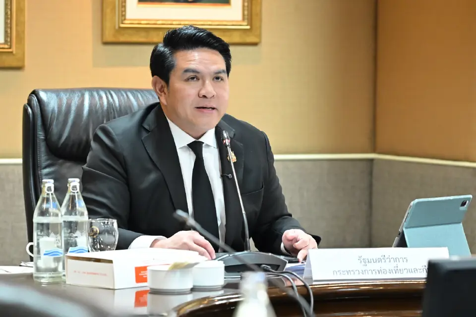 สุรศักดิ์ พันธ์เจริญวรกุล รัฐมนตรีว่าการกระทรวงท่องเที่ยวและกีฬา