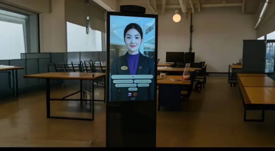ARC Base คีออสก์อัจฉริยะที่ขับเคลื่อนด้วย Physical AI ทำหน้าที่เป็น AI Concierge หรือผู้ช่วยอัจฉริยะสำหรับอาคาร โรงแรม และศูนย์การค้า 