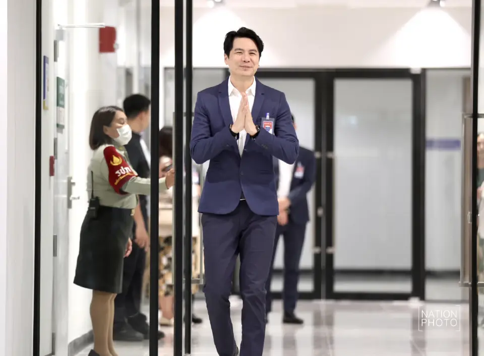 นายภาวุธ พงษ์วิทยภานุ สส.พรคประชาชน เข้าพบชี้แจง พร้อมให้ข้อมูลต่อดีเอสไอ