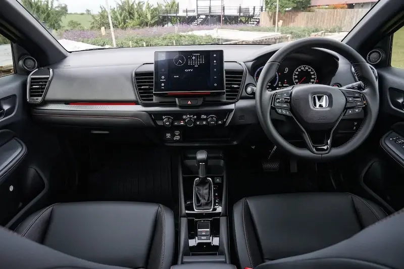 ภายใน Honda City Hatchback รุ่น RS 